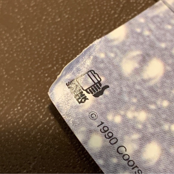 Vintage 1990 Coors Light Swimsuit Model Poster 35x16.5” - Picture 3 of 7